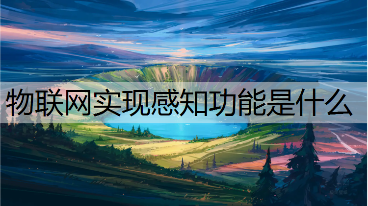物联网实现感知功能是什么